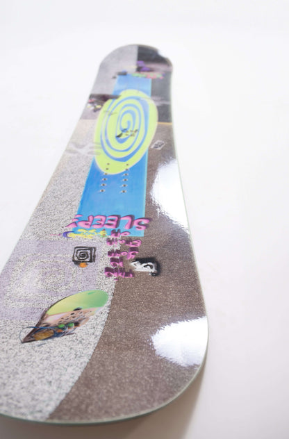 SLEEP RYAN PAUL NiteLite Pro Snowboard 156 with colorful design, showcasing freestyle performance features.