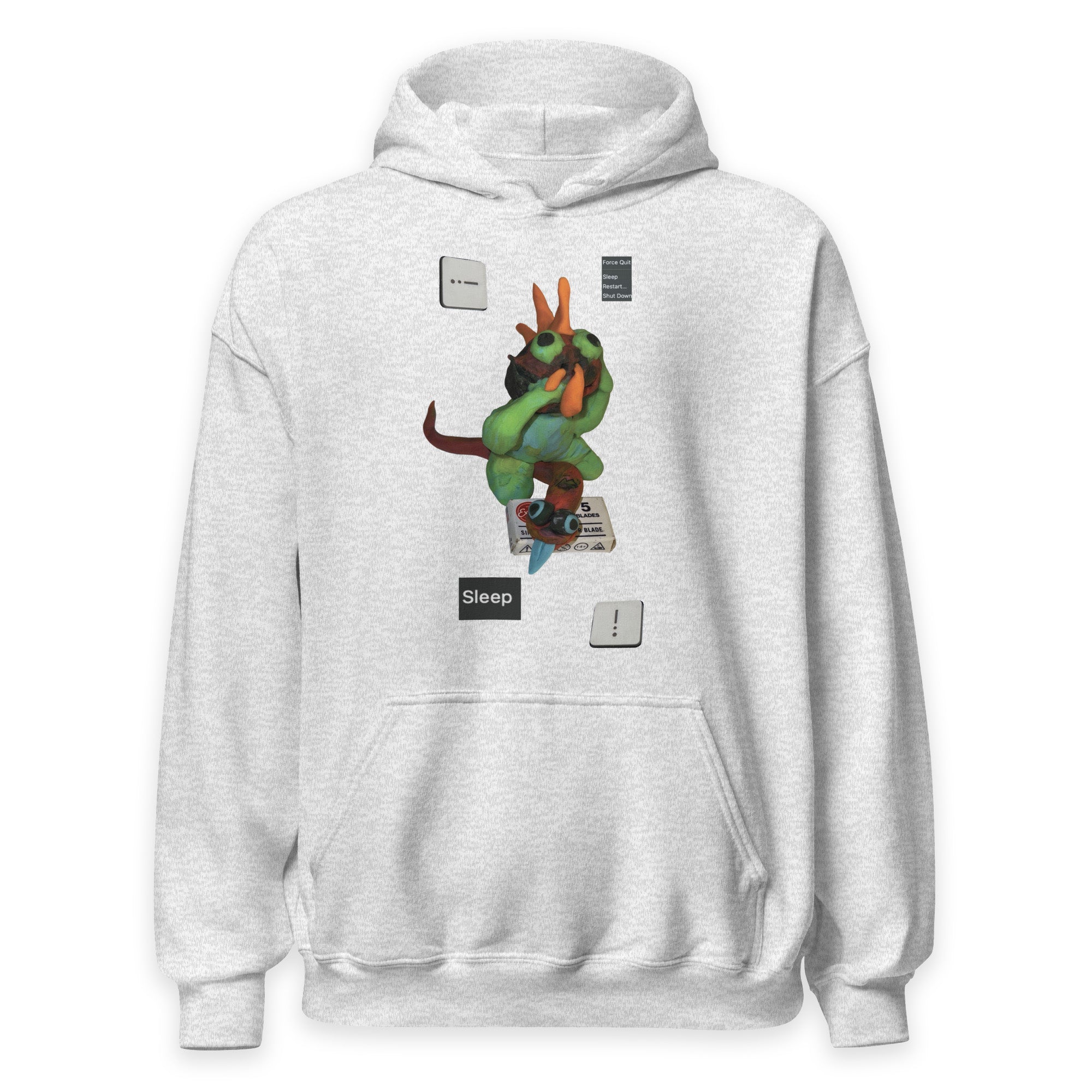 GOBLIN GLITCH HOODIE – SLEEP SNOWBOARDS